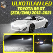 TOYOTA 86 GT (ZC6/ZN6) 2012-2021 KIRKKAAT Ulkoiset LED Valot ; Lähivalot ; Ajovalot ; Peruutusvalot ; MUUT