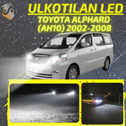 TOYOTA ALPHARD (AH10) 2002-2008 KIRKKAAT Ulkoiset LED Valot ; Lähivalot ; Ajovalot ; Peruutusvalot ; MUUT