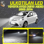 TOYOTA AYGO (AB10–AB30) 2005-2014 KIRKKAAT Ulkoiset LED Valot ; Lähivalot ; Ajovalot ; Peruutusvalot ; MUUT