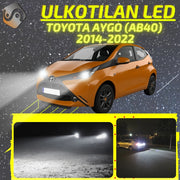 TOYOTA AYGO (AB40) 2014-2022 KIRKKAAT Ulkoiset LED Valot ; Lähivalot ; Ajovalot ; Peruutusvalot ; MUUT