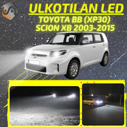 TOYOTA bB (XP30) / Scion xB 2003-2015 KIRKKAAT Ulkoiset LED Valot ; Lähivalot ; Ajovalot ; Peruutusvalot ; MUUT