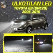 TOYOTA bB (QNC20) 2005-2016 KIRKKAAT Ulkoiset LED Valot ; Lähivalot ; Ajovalot ; Peruutusvalot ; MUUT