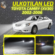 TOYOTA CAMRY (XV30) 2002-2006 KIRKKAAT Ulkoiset LED Valot ; Lähivalot ; Ajovalot ; Peruutusvalot ; MUUT