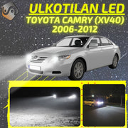 TOYOTA CAMRY (XV40) 2006-2012 KIRKKAAT Ulkoiset LED Valot ; Lähivalot ; Ajovalot ; Peruutusvalot ; MUUT