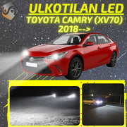 TOYOTA CAMRY (XV70) 2018--> KIRKKAAT Ulkoiset LED Valot ; Lähivalot ; Ajovalot ; Peruutusvalot ; MUUT