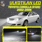 TOYOTA COROLLA (E120) 2002-2006 KIRKKAAT Ulkoiset LED Valot ; Lähivalot ; Ajovalot ; Peruutusvalot ; MUUT