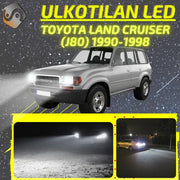 TOYOTA LAND CRUISER (J80) 1990-1998  KIRKKAAT Ulkoiset LED Valot ; Lähivalot ; Ajovalot ; Peruutusvalot ; MUUT