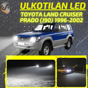 TOYOTA LAND CRUISER PRADO (J90) 1996-2002  KIRKKAAT Ulkoiset LED Valot ; Lähivalot ; Ajovalot ; Peruutusvalot ; MUUT