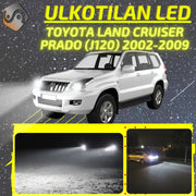 TOYOTA LAND CRUISER PRADO (J120) 2002-2009 KIRKKAAT Ulkoiset LED Valot ; Lähivalot ; Ajovalot ; Peruutusvalot ; MUUT