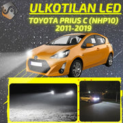 TOYOTA PRIUS C (NHP10) 2011-2019 KIRKKAAT Ulkoiset LED Valot ; Lähivalot ; Ajovalot ; Peruutusvalot ; MUUT