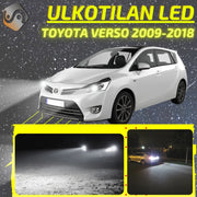 TOYOTA VERSO 2009-2018 KIRKKAAT Ulkoiset LED Valot ; Lähivalot ; Ajovalot ; Peruutusvalot ; MUUT