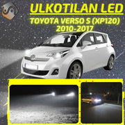 TOYOTA VERSO S (XP120) 2010-2017 KIRKKAAT Ulkoiset LED Valot ; Lähivalot ; Ajovalot ; Peruutusvalot ; MUUT