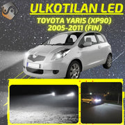 TOYOTA YARIS (XP90) 2005-2011 KIRKKAAT Ulkoiset LED Valot ; Lähivalot ; Ajovalot ; Peruutusvalot ; MUUT