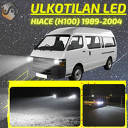 TOYOTA HIACE (H100) 1989-2004 KIRKKAAT Ulkoiset LED Valot ; Lähivalot ; Ajovalot ; Peruutusvalot ; MUUT