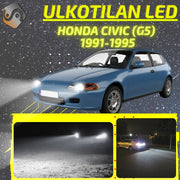 HONDA CIVIC (G5) 1991-1995 KIRKKAAT Ulkoiset LED Valot ; Lähivalot ; Ajovalot ; Peruutusvalot ; MUUT