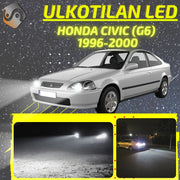 HONDA CIVIC (G6) 1996-2000 KIRKKAAT Ulkoiset LED Valot ; Lähivalot ; Ajovalot ; Peruutusvalot ; MUUT