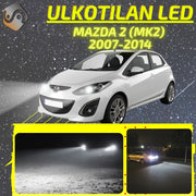 MAZDA 2 (DE/DH) 2007-2014 KIRKKAAT Ulkoiset LED Valot ; Lähivalot ; Ajovalot ; Peruutusvalot ; MUUT