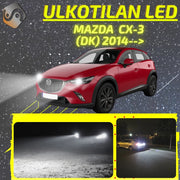 MAZDA CX-3 (DK) 2014--> KIRKKAAT Ulkoiset LED Valot ; Lähivalot ; Ajovalot ; Peruutusvalot ; MUUT