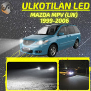 MAZDA MPV (LW) 1999-2006 KIRKKAAT Ulkoiset LED Valot ; Lähivalot ; Ajovalot ; Peruutusvalot ; MUUT