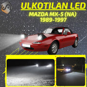 MAZDA MX-5 (NA) 1989-1997 KIRKKAAT Ulkoiset LED Valot ; Lähivalot ; Ajovalot ; Peruutusvalot ; MUUT