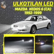 MAZDA XEDOS 6 (CA) 1992-1999 KIRKKAAT Ulkoiset LED Valot ; Lähivalot ; Ajovalot ; Peruutusvalot ; MUUT