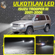 ISUZU Trooper III 2001-2006 KIRKKAAT Ulkoiset LED Valot ; Lähivalot ; Ajovalot ; Peruutusvalot ; MUUT