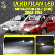 MITSUBISHI COLT / MIRAGE VI 2004-2012 KIRKKAAT Ulkoiset LED Valot ; Lähivalot ; Ajovalot ; Peruutusvalot ; MUUT