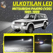 MITSUBISHI PAJERO (V20) 1991-1999 KIRKKAAT Ulkoiset LED Valot ; Lähivalot ; Ajovalot ; Peruutusvalot ; MUUT