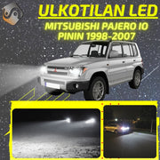 MITSUBISHI PAJERO iO / PININ 1998-2007 KIRKKAAT Ulkoiset LED Valot ; Lähivalot ; Ajovalot ; Peruutusvalot ; MUUT