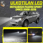 MITSUBISHI PAJERO SPORT (MK2) 2008-2016 KIRKKAAT Ulkoiset LED Valot ; Lähivalot ; Ajovalot ; Peruutusvalot ; MUUT