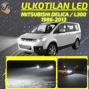 MITSUBISHI DELICA / L300 1986-2013 KIRKKAAT Ulkoiset LED Valot ; Lähivalot ; Ajovalot ; Peruutusvalot ; MUUT