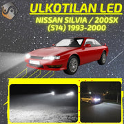 NISSAN SILVIA / 200SX (S14) 1993-2000 KIRKKAAT Ulkoiset LED Valot ; Lähivalot ; Ajovalot ; Peruutusvalot ; MUUT