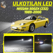 NISSAN 300ZX (Z32) 1989-2000 KIRKKAAT Ulkoiset LED Valot ; Lähivalot ; Ajovalot ; Peruutusvalot ; MUUT