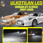 NISSAN GT-R (R35) 2007-2020 KIRKKAAT Ulkoiset LED Valot ; Lähivalot ; Ajovalot ; Peruutusvalot ; MUUT