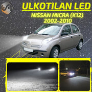 NISSAN MICRA (K12) 2002-2010 KIRKKAAT Ulkoiset LED Valot ; Lähivalot ; Ajovalot ; Peruutusvalot ; MUUT