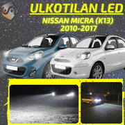 NISSAN MICRA (K13) 2010-2017 KIRKKAAT Ulkoiset LED Valot ; Lähivalot ; Ajovalot ; Peruutusvalot ; MUUT