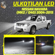 NISSAN NAVARA (D40) 2004-2015 KIRKKAAT Ulkoiset LED Valot ; Lähivalot ; Ajovalot ; Peruutusvalot ; MUUT