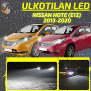 NISSAN NOTE (E12) 2013-2020 KIRKKAAT Ulkoiset LED Valot ; Lähivalot ; Ajovalot ; Peruutusvalot ; MUUT