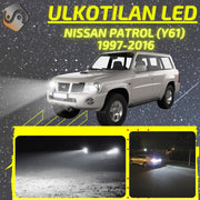 NISSAN PATROL (Y61) 1997-2016 KIRKKAAT Ulkoiset LED Valot ; Lähivalot ; Ajovalot ; Peruutusvalot ; MUUT