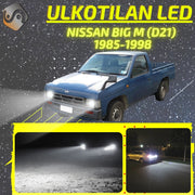 NISSAN BIG M (D21) 1985-1998 KIRKKAAT Ulkoiset LED Valot ; Lähivalot ; Ajovalot ; Peruutusvalot ; MUUT