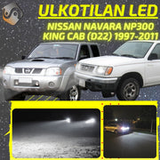 NISSAN KING CAB / NAVARA / NP300 (D22) 1997-2011 KIRKKAAT Ulkoiset LED Valot ; Lähivalot ; Ajovalot ; Peruutusvalot ; MUUT