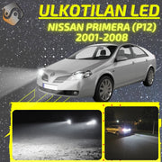 NISSAN PRIMERA (P12) 2001-2008 KIRKKAAT Ulkoiset LED Valot ; Lähivalot ; Ajovalot ; Peruutusvalot ; MUUT