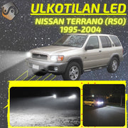 NISSAN TERRANO ( R50 ) 1995-2004  KIRKKAAT Ulkoiset LED Valot ; Lähivalot ; Ajovalot ; Peruutusvalot ; MUUT