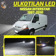 NISSAN INTERSTAR 1997-2010 KIRKKAAT Ulkoiset LED Valot ; Lähivalot ; Ajovalot ; Peruutusvalot ; MUUT