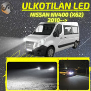 NISSAN NV400 (X62) 2010-->  KIRKKAAT Ulkoiset LED Valot ; Lähivalot ; Ajovalot ; Peruutusvalot ; MUUT