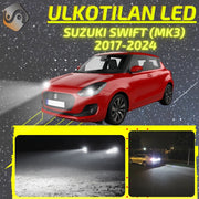 SUZUKI SWIFT (MK3) 2017-2024 KIRKKAAT Ulkoiset LED Valot ; Lähivalot ; Ajovalot ; Peruutusvalot ; MUUT