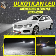 MERCEDES-BENZ A (W176) 2012-2018 KIRKKAAT Ulkoiset LED Valot ; Lähivalot ; Ajovalot ; Peruutusvalot ; MUUT