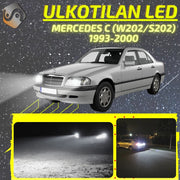 MERCEDES-BENZ C (W202/S202) 1994-2000 KIRKKAAT Ulkoiset LED Valot ; Lähivalot ; Ajovalot ; Peruutusvalot ; MUUT