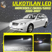 MERCEDES-BENZ C (W203/S203) 2000-2007 KIRKKAAT Ulkoiset LED Valot ; Lähivalot ; Ajovalot ; Peruutusvalot ; MUUT