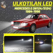 MERCEDES-BENZ E (W124/S124) 1984-1995 KIRKKAAT Ulkoiset LED Valot ; Lähivalot ; Ajovalot ; Peruutusvalot ; MUUT